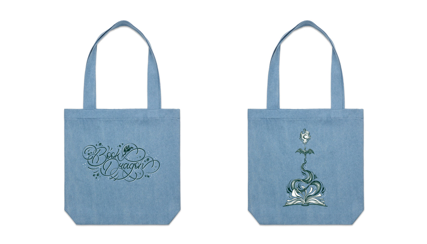 Book Dragon Tote