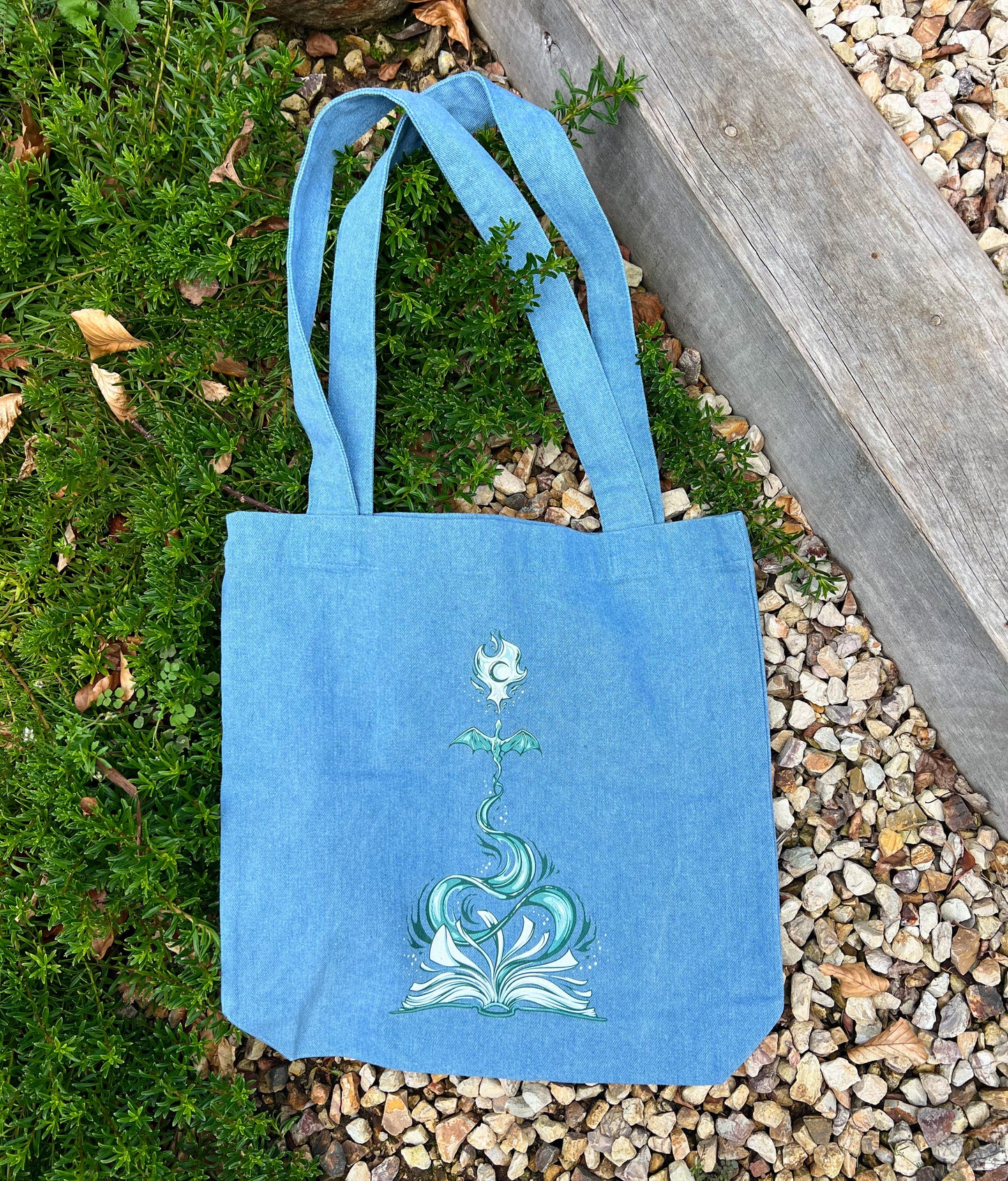 Book Dragon Tote